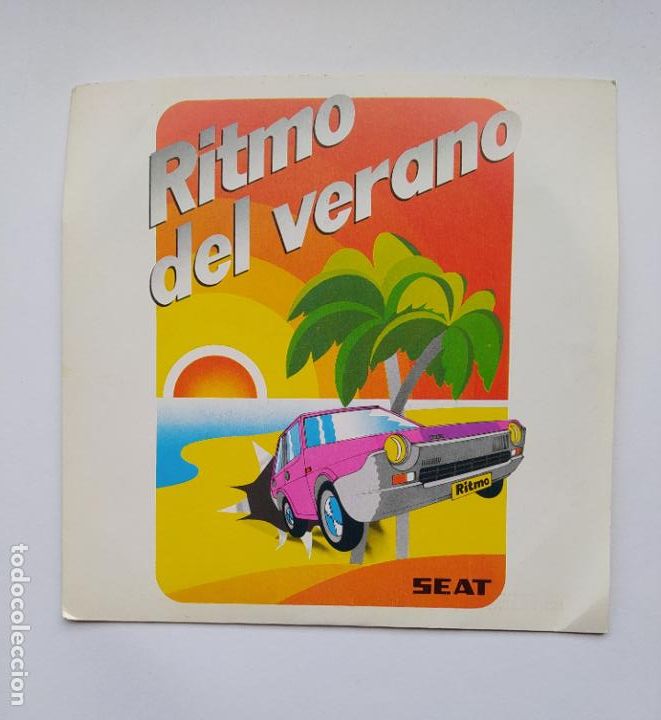 Discos de vinilo: RITMO DEL VERANO - SEAT RITMO - BONCOMPAGNI AND ORMI - SINGLE. TDKDS21 - Foto 1