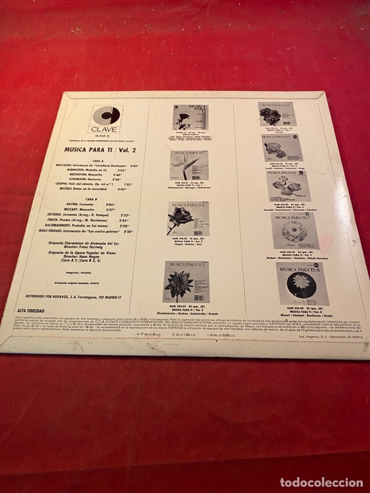 Discos de vinilo: M&uacute;sica para ti - Foto 2