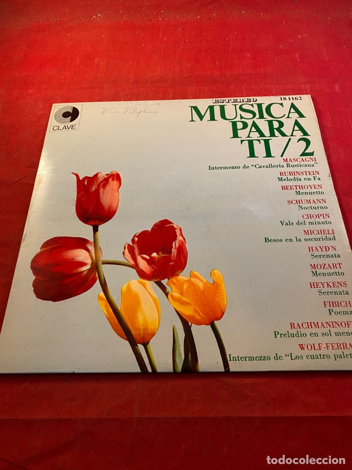 Discos de vinilo: M&uacute;sica para ti - Foto 1