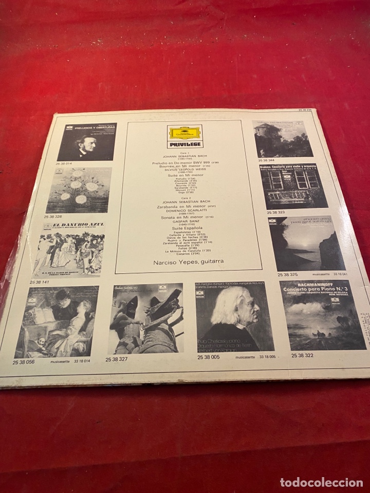 Discos de vinilo: Obras barrocas para guitarra - Foto 2
