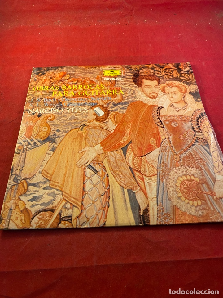 Discos de vinilo: Obras barrocas para guitarra - Foto 1
