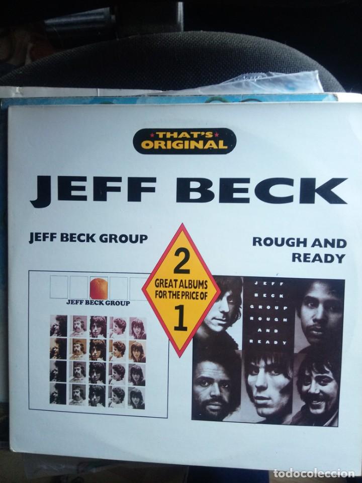 Discos de vinilo: JEFF BECK GROUP Y ROUGH AND READY 1989 UK 2LPS GATEFOLD - Foto 1