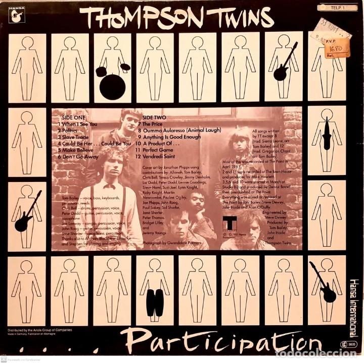 Discos de vinilo: Thompson Twins &lrm;&ndash; A Product Of... - Foto 2