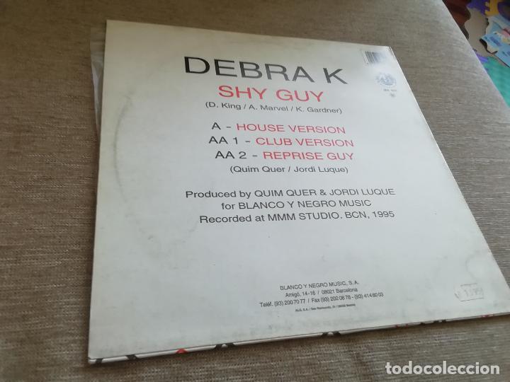 Discos de vinilo: Debra k-shy guy. Maxi - Foto 2