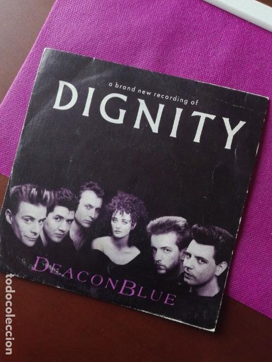Discos de vinilo: JMFC- DISCO VINILO SINGLE - DEACON BLUE - &rdquo; DIGNITY &rdquo; - EDICION ESPA&Ntilde;OLA - Foto 1