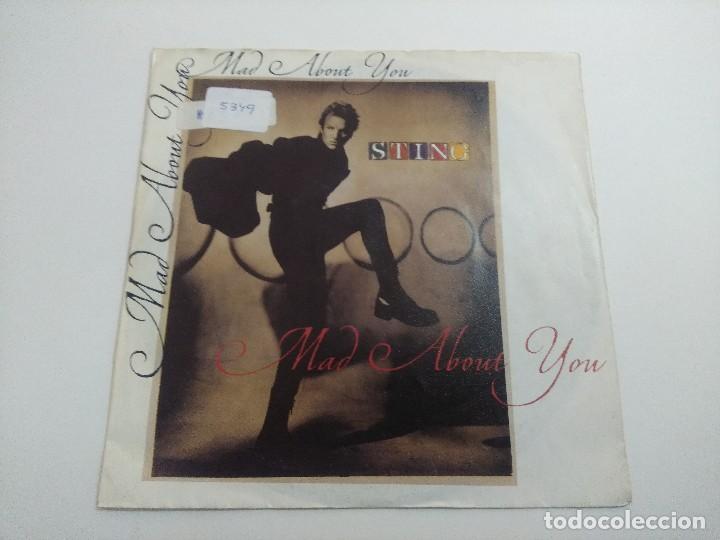Discos de vinilo: STING/MAD ABOUT YOU/SINGLE. - Foto 1