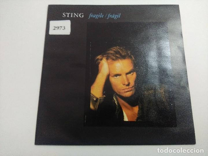 Discos de vinilo: STING/FRAGILE/SINGLE. - Foto 1