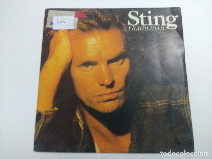 Discos de vinilo: STING/FRAGILIDAD/SINGLE PROMOCIONAL. - Foto 1