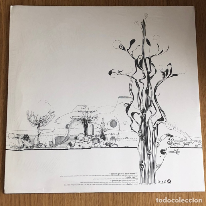 Discos de vinilo: Agoria - Spinach Girl (2003) - maxisingle - Foto 2