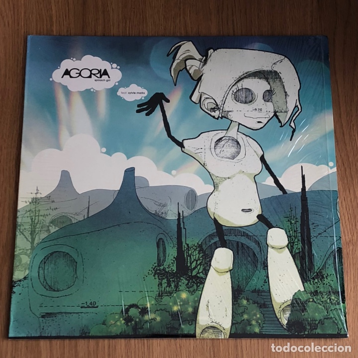 Discos de vinilo: Agoria - Spinach Girl (2003) - maxisingle - Foto 1