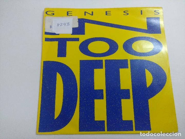 Discos de vinilo: GENESIS/IN TOO DEEP/SINGLE. - Foto 1
