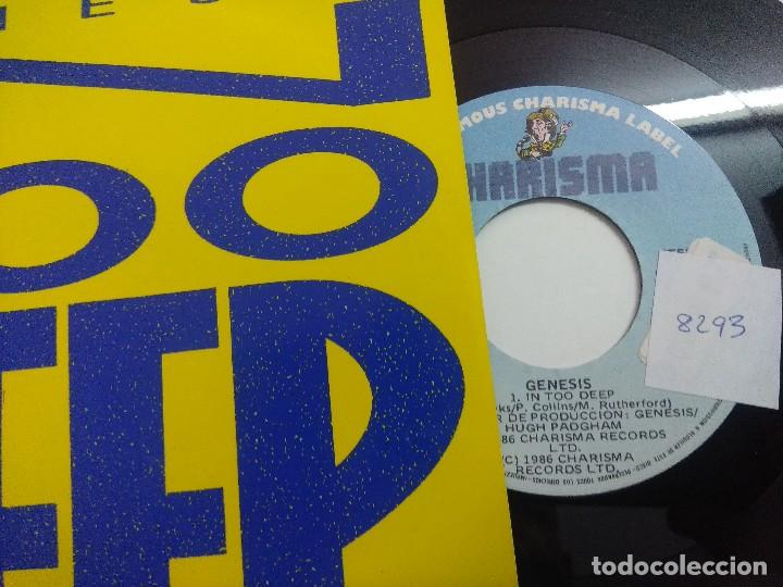 Discos de vinilo: GENESIS/IN TOO DEEP/SINGLE. - Foto 2