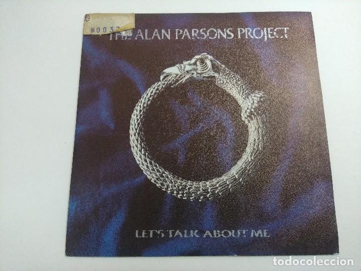 Discos de vinilo: THE ALAN PARSONS PROJECT/LETS TALK ABOUT ME/SINGLE. - Foto 1