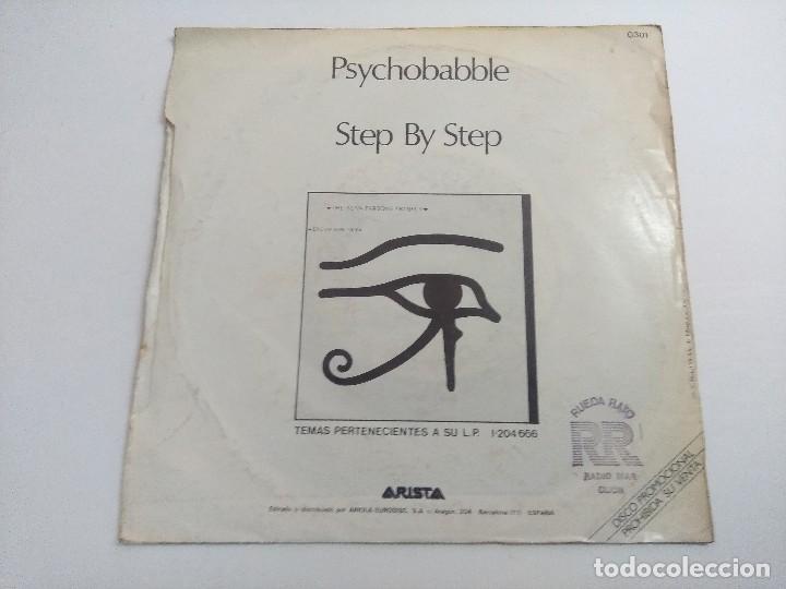 Discos de vinilo: THE ALAN PARSONS PROJECT/PSYCHOBABBLE/SINGLE. - Foto 3