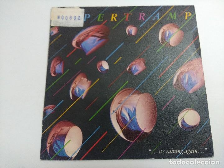 Discos de vinilo: SUPERTRAMP/ITS RAINING AGAIN/SINGLE. - Foto 1