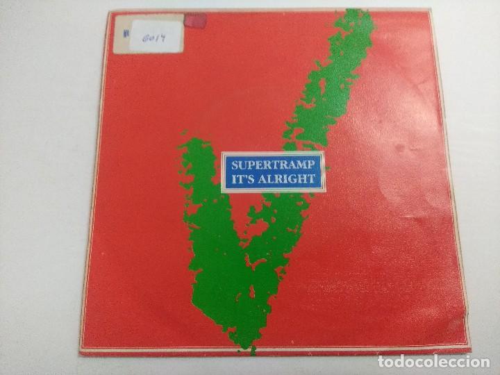 Discos de vinilo: SUPERTRAMP/ITS ALRIGHT/SINGLE. - Foto 1