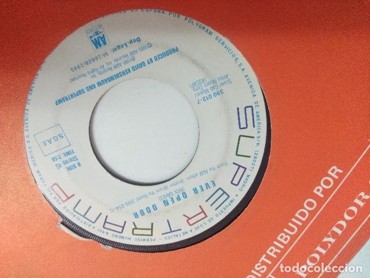 Discos de vinilo: SUPERTRAMP/EVER OPEN DOOR/SINGLE PROMOCIONAL. - Foto 2