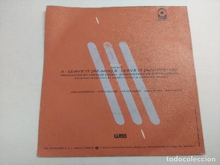 Discos de vinilo: YES/LEAVE IT/SINGLE PROMOCIONAL. - Foto 3