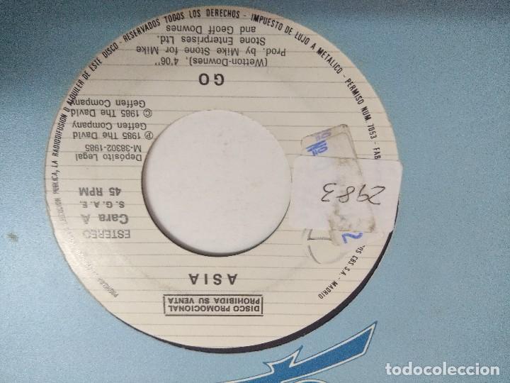 Discos de vinilo: ASIA/GO/SINGLE PROMOCIONAL. - Foto 2
