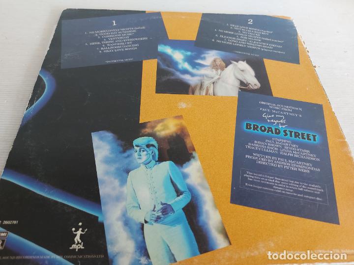 Discos de vinilo: PAUL MC CARTNEY / GIVE MY REGARDS TO BROAD STREET / LP-GATEFOLD - EMI-1984 / MBC. ***/*** - Foto 3 - 266144763