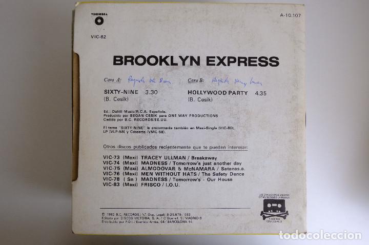 Discos de vinilo: SIXTY NINE- BROOKLYN EXPRESS - SINGLE - Foto 2