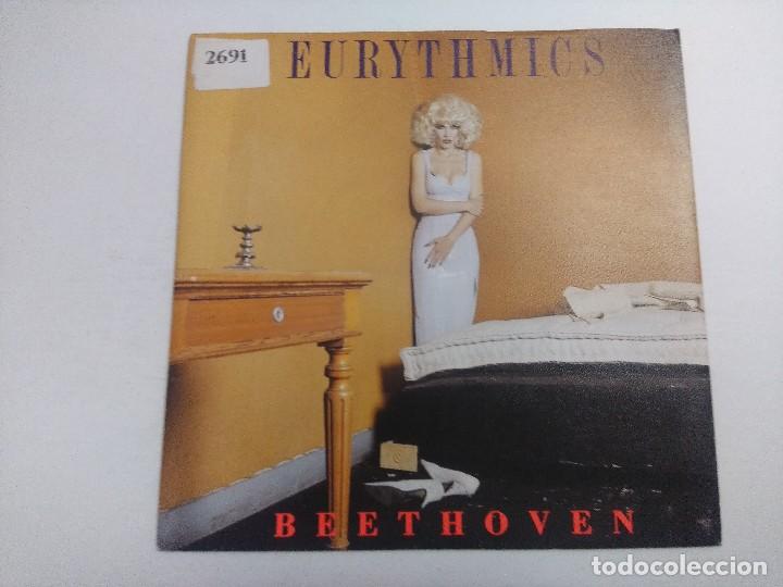 Discos de vinilo: EURYTHMICS/BEETHOVEN/SINGLE. - Foto 1