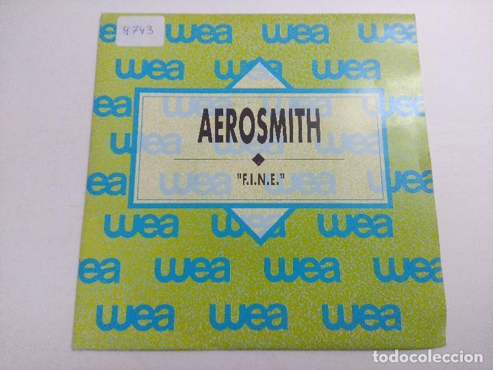 Discos de vinilo: EURYTHMICS/F.I.N.E./SINGLE PROMOCIONAL. - Foto 1