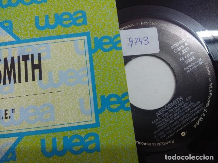 Discos de vinilo: EURYTHMICS/F.I.N.E./SINGLE PROMOCIONAL. - Foto 2