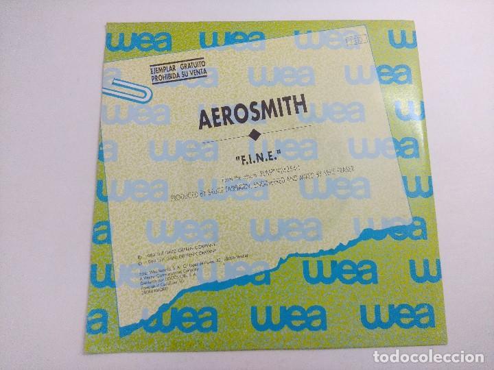 Discos de vinilo: EURYTHMICS/F.I.N.E./SINGLE PROMOCIONAL. - Foto 3