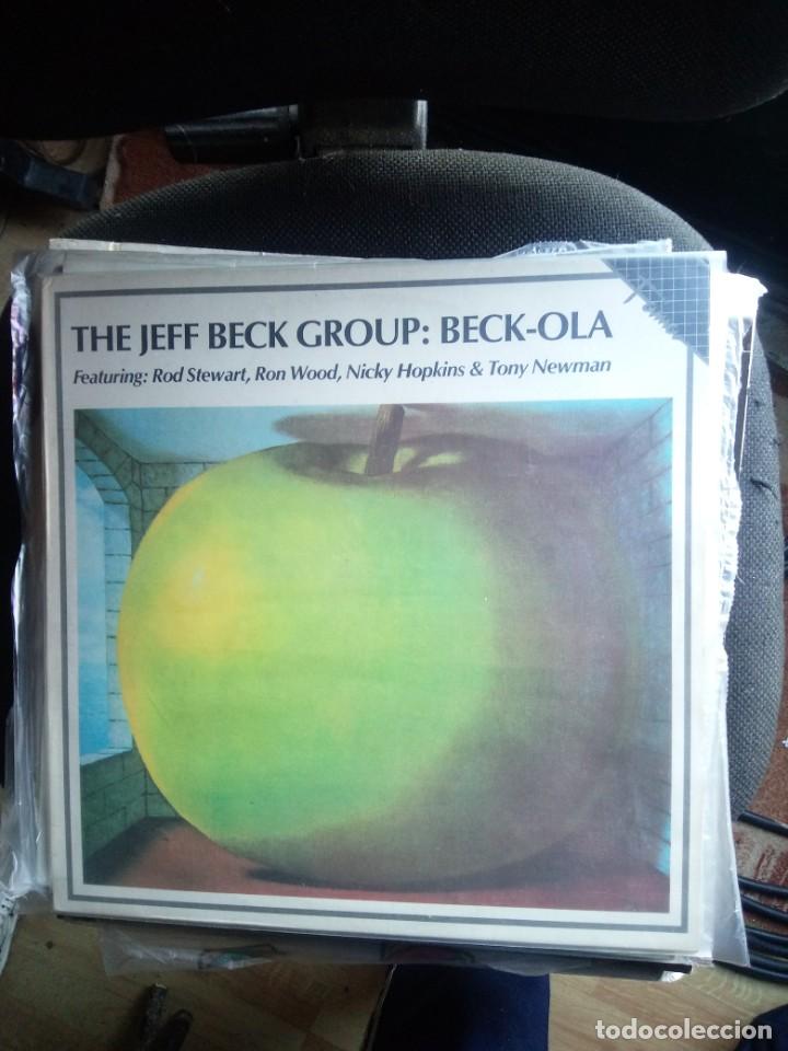 Discos de vinilo: JEFF BECK GROUP - BECK-OLA 1986 LP - Foto 1