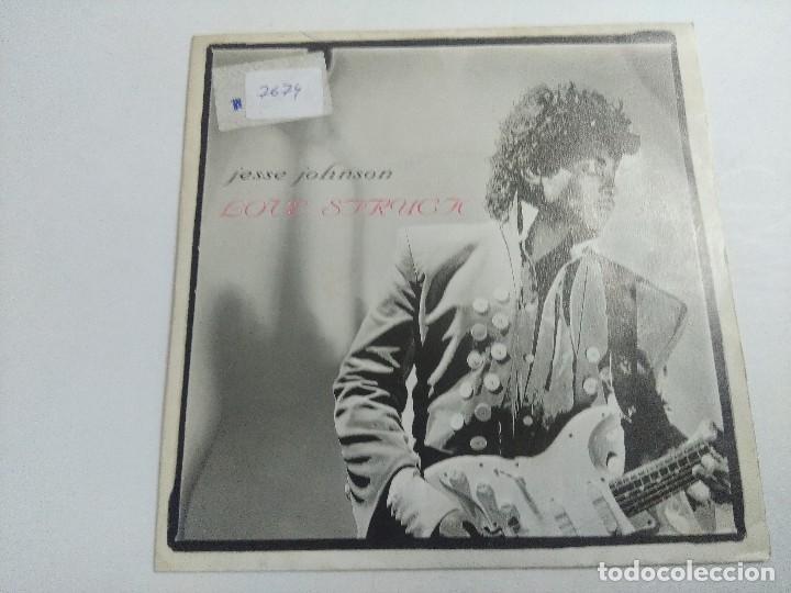 Discos de vinilo: JESSE JOHNSON/LOVE STRUCK/SINGLE. - Foto 1