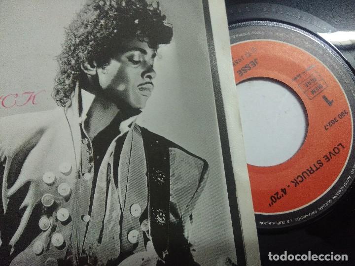 Discos de vinilo: JESSE JOHNSON/LOVE STRUCK/SINGLE. - Foto 2