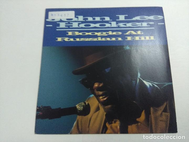 Discos de vinilo: JOHN LEE HOOKER/BOOGIE AT RUSSIAN HILL/SINGLE. - Foto 1