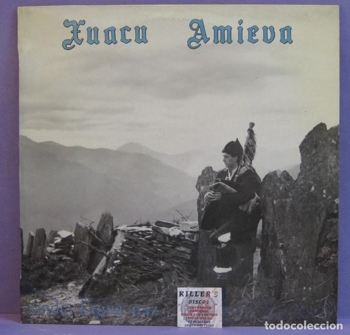 Discos de vinilo: Xuacu Amieva - Onde L'agua &Ntilde;az - LP
