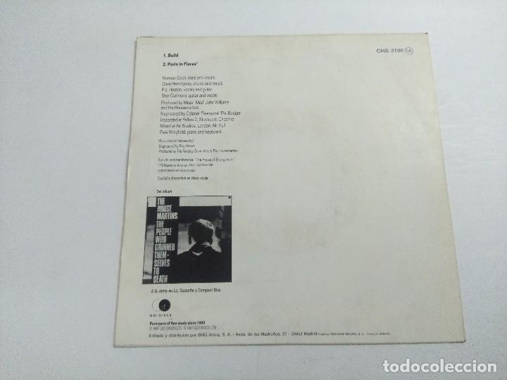 Discos de vinilo: THE HOUSEMARTINS/BULD/SINGLE. - Foto 3