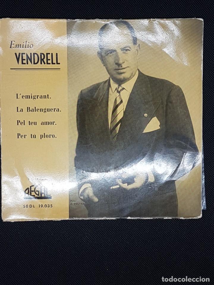 Discos de vinilo: 2 singles Emili Vendrell - Foto 1