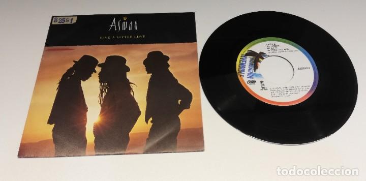Discos de vinilo: Aswad - Give A Little Love (7&rdquo;, Single) - Foto 1