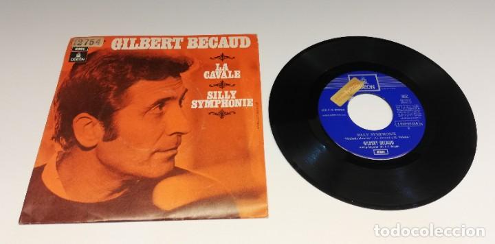 Discos de vinilo: Gilbert Becaud - La Cavale / Silly Symphonie (7&rdquo;, Single) - Foto 1