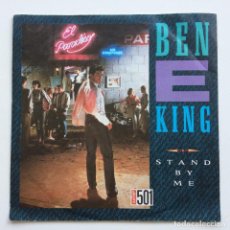 Discos de vinilo: BEN E. KING / THE COASTERS ‎– STAND BY ME / YAKETY YAK GERMANY,1987. Lote 266339133