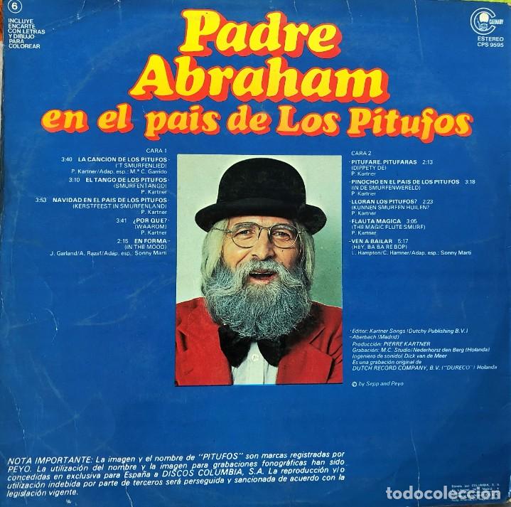 Discos de vinilo: Padre Abraham - Padre Abraham En El Pa&iacute;s De Los Pitufos - Foto 2