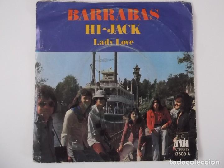 Discos de vinilo: BARRABAS - HI-JACK / LADY LOVE - Foto 2