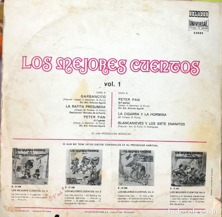 Discos de vinilo: Los Mejores Cuentos Vol.1 - Foto 2
