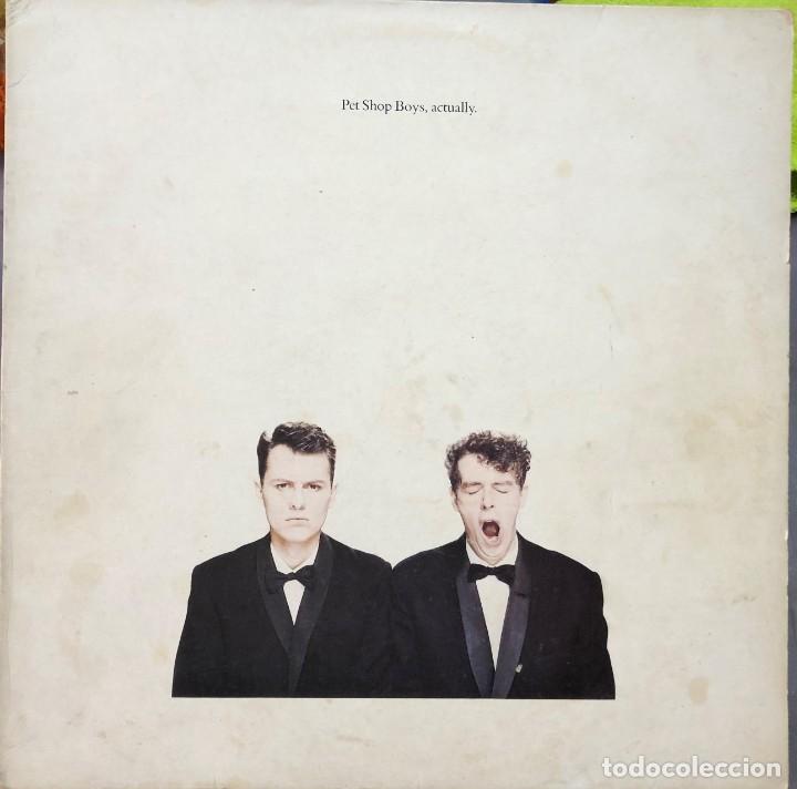Discos de vinilo: Pet Shop Boys - Actually - Foto 1