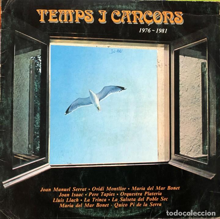 Discos de vinilo: Various - Temps I Can&ccedil;ons 1976-1981 - Foto 1