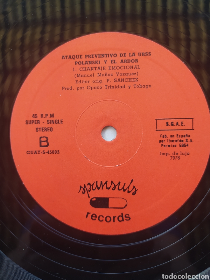 Discos de vinilo: Maxi Polanski y el Ardor - Foto 4