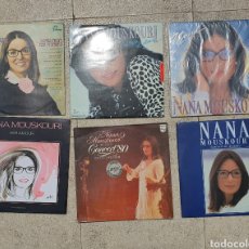 Discos de vinilo: NANA MOUSKOURI - LOTE DE 6 LPS (UNO DOBLE). Lote 266130533