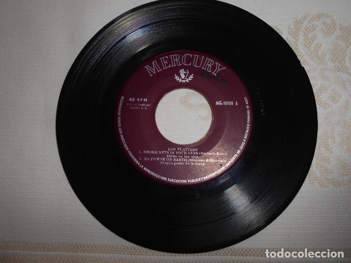 Discos de vinilo: EP LOS PLATTERS // HUMO EN TUS HOJOS + 3 - Foto 3