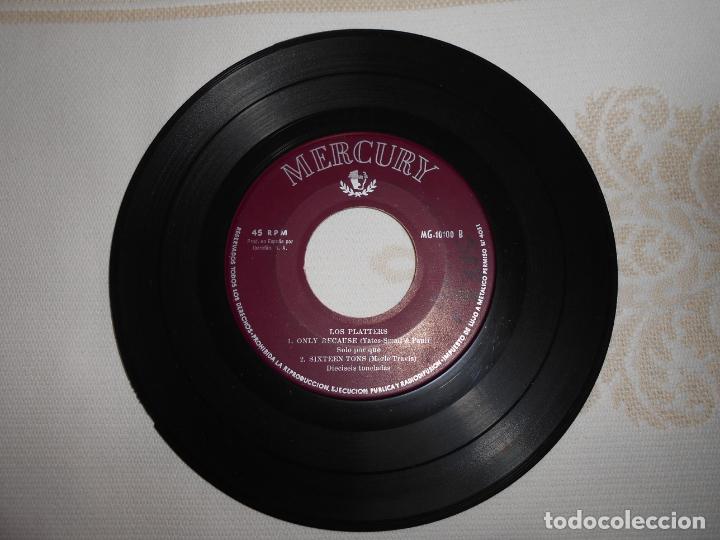 Discos de vinilo: EP LOS PLATTERS // HUMO EN TUS HOJOS + 3 - Foto 4