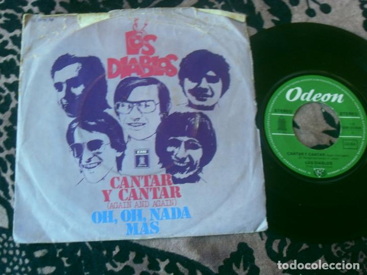 Discos de vinilo: LOS DIABLOS SINGLE CANTAR Y CANTAR. MADE IN GERMANY - Foto 1