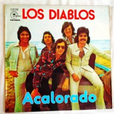 Discos de vinilo: LOS DIABLOS - ACALORADO - LP - VINILO - EMBALAJE GRATUITO EN CAJA DE CARTÓN ESPECIAL LPS. Lote 266416863
